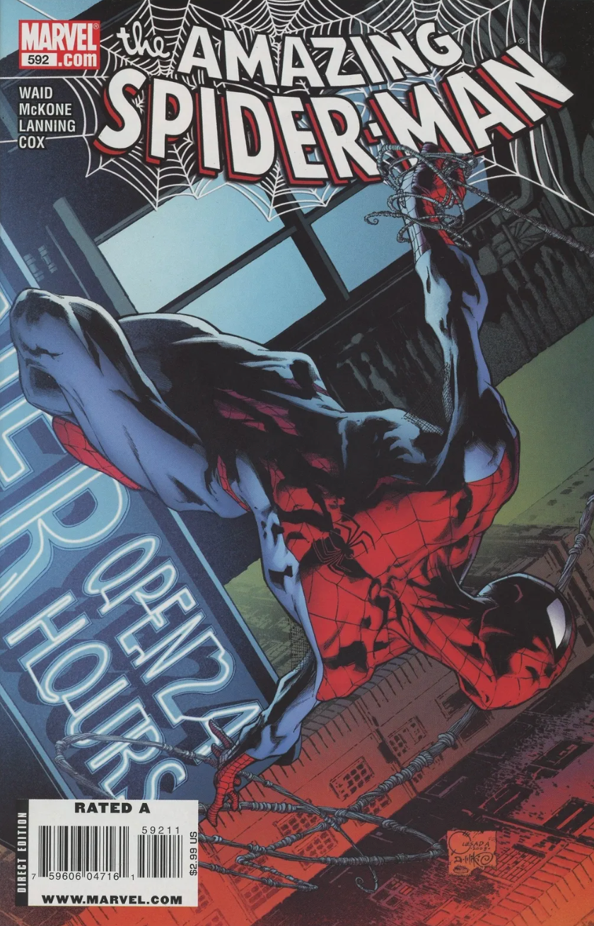 AMAZING SPIDER-MAN #592 2009 Amazing Spider-Man MARVEL COMICS   