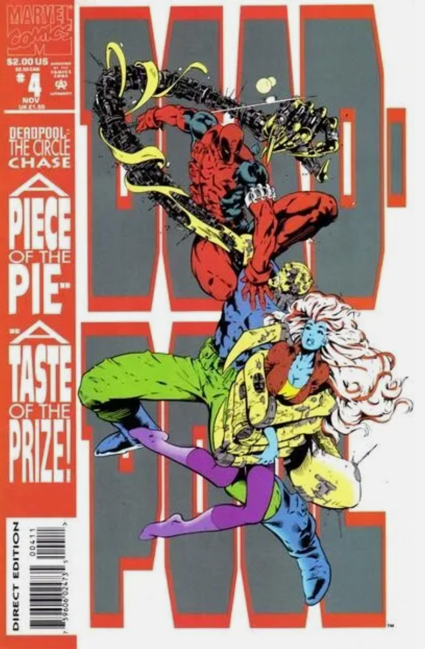 DEADPOOL CIRCLE CHASE #4 1993 Deadpool MARVEL COMICS   