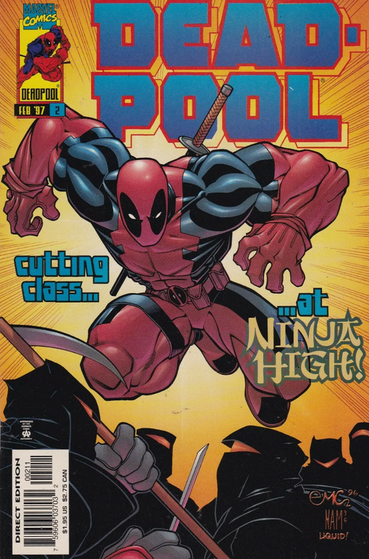 DEADPOOL #2 1997 Deadpool MARVEL COMICS   