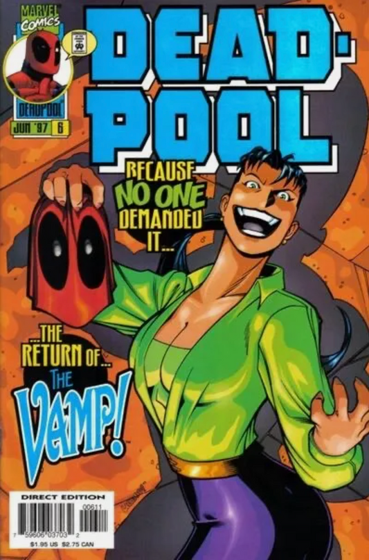 DEADPOOL #6 1997 Deadpool MARVEL COMICS   