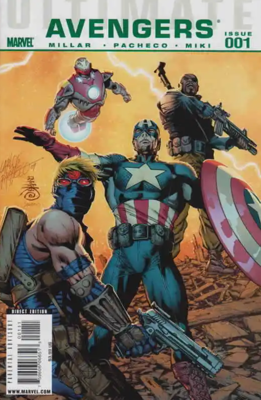 ULTIMATE COMICS AVENGERS #1 2009 Ultimate Avengers MARVEL COMICS   