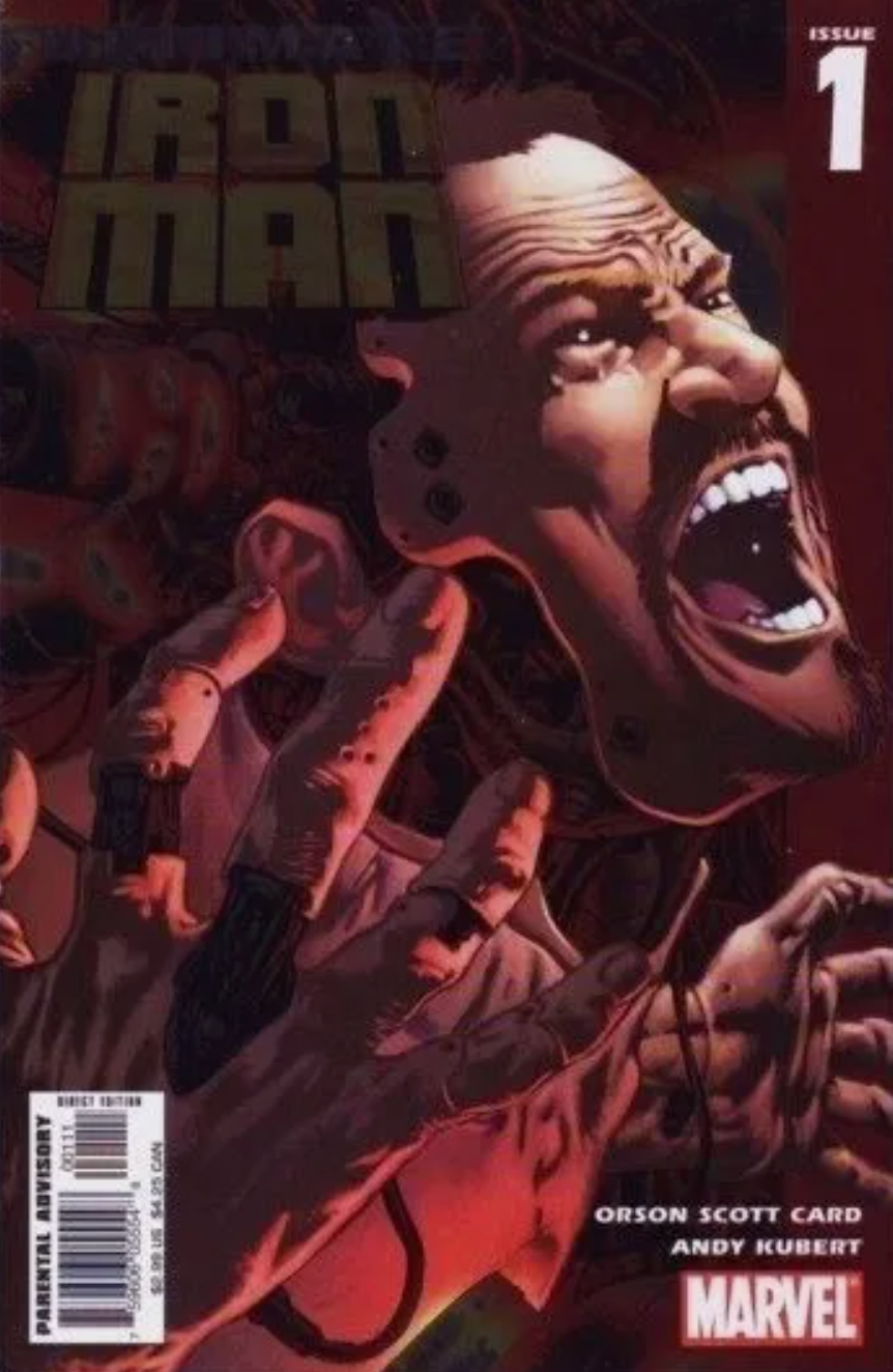 ULTIMATE IRON MAN #1 FOIL 2005 Ultimate Iron Man MARVEL COMICS   