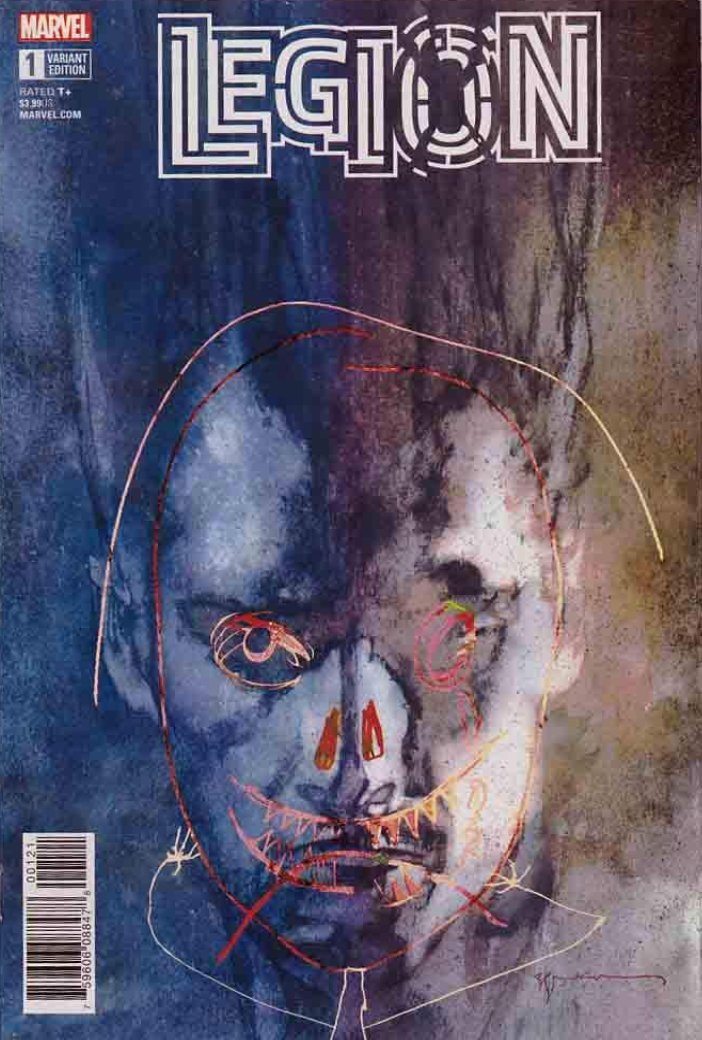 LEGION #1 (OF 5) SIENKIEWICZ VARIANT 2018 X-Men MARVEL COMICS   