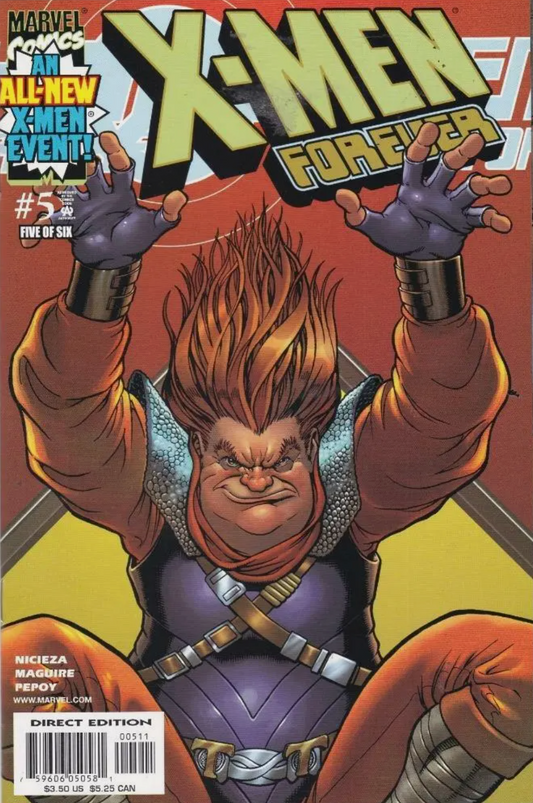 X-MEN FOREVER #5 2001 X-Men MARVEL COMICS   