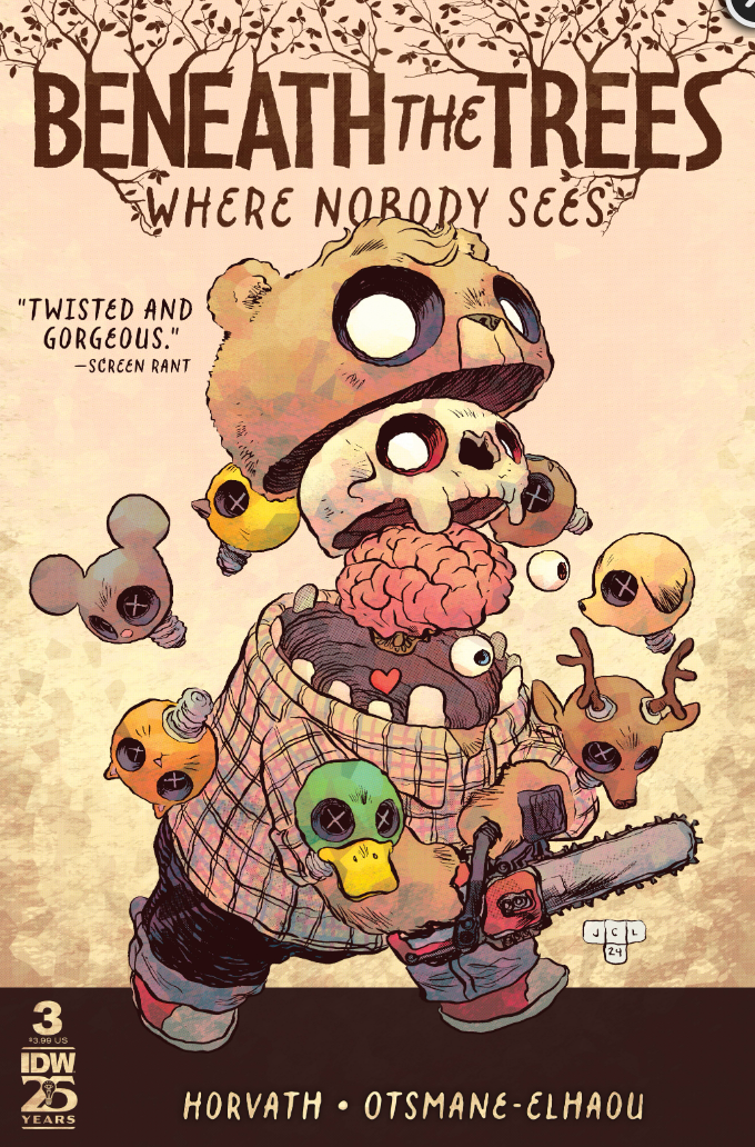 BENEATH TREES WHERE NOBODY SEES #3 2ND PRINT VARIANT 2024 IDW-PRH