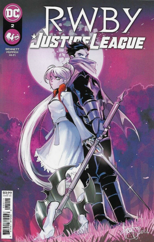 RWBY JUSTICE LEAGUE #2 (OF 7) CVR A MIRKA ANDOLFO 2021 Rwby DC COMICS   