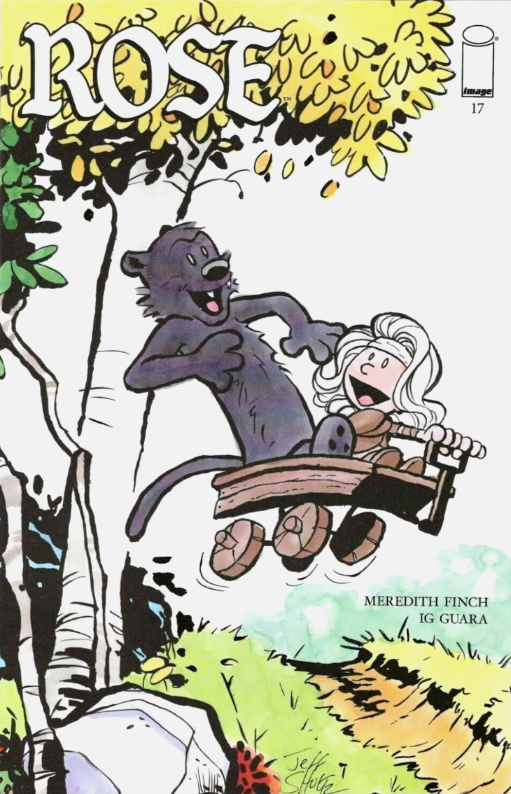 ROSE #17 CVR D SHULTZ CALVIN HOBBES HOMAGE VARIANT 2019 Rose IMAGE COMICS   