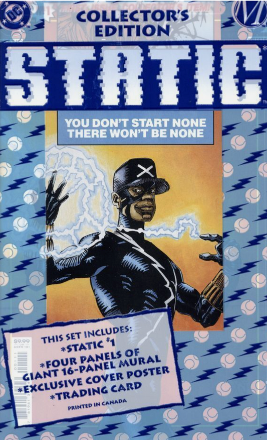 STATIC #1 POLYBAG FACSIMILE EDITION 2023 Milestone DC COMICS   