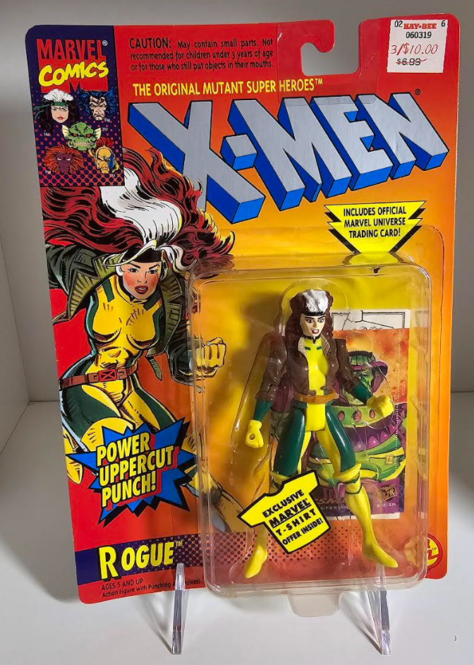 TOY BIZ UNCANNY X-MEN ROGUE ACTION FIGURE 1994 [PH03] X-Men Toy Biz   