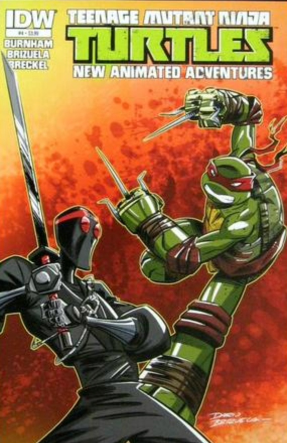 TMNT NEW ANIMATED ADVENTURES #4 2013 TMNT IDW   