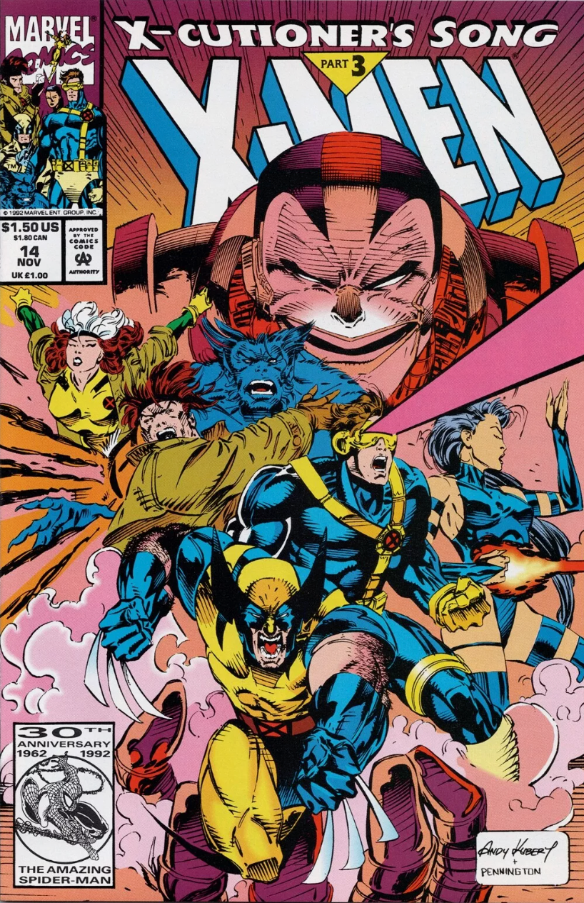 X-MEN #14 1992 X-Men MARVEL COMICS   