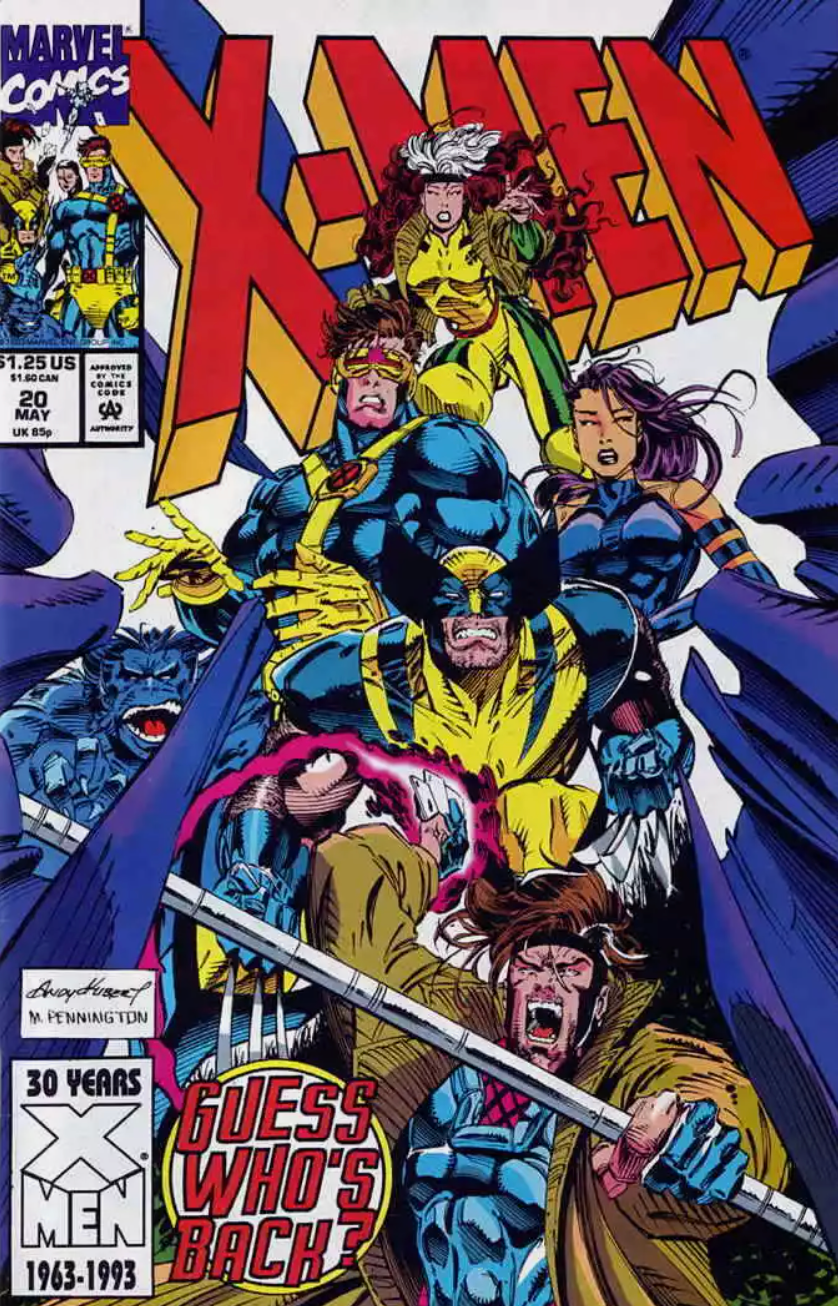 X-MEN #20 1993 X-Men MARVEL COMICS   