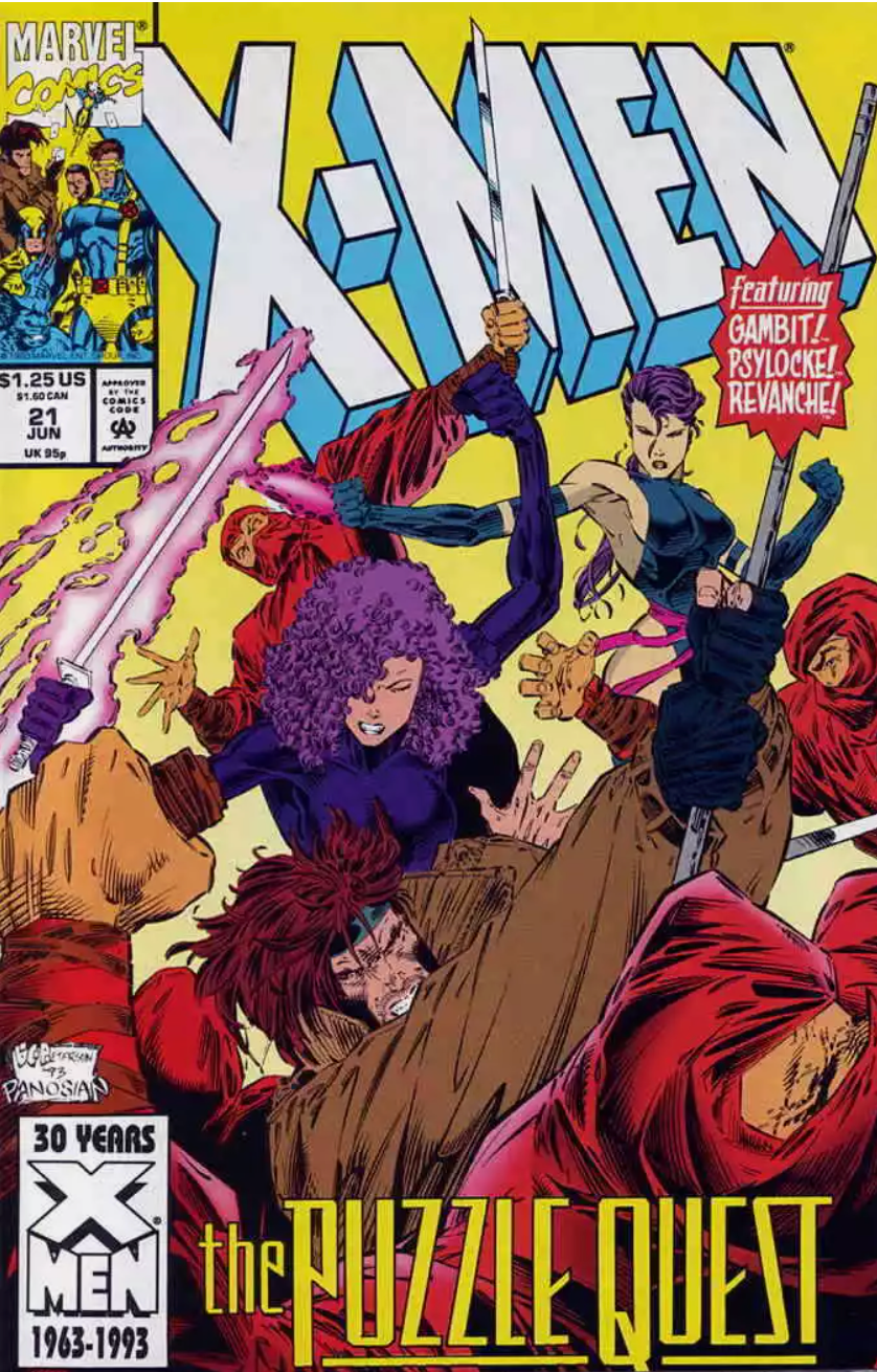 X-MEN #21 1993 X-Men MARVEL COMICS   