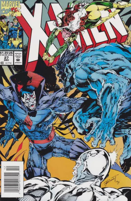 X-MEN #27 NEWSSTAND 1993 (1ST APP THRENODY) X-Men MARVEL COMICS   