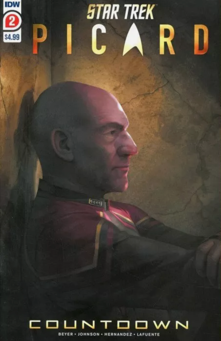 STAR TREK PICARD #2 (OF 3) 2ND PRINT VARIANT 2020 Star Trek IDW PUBLISHING   