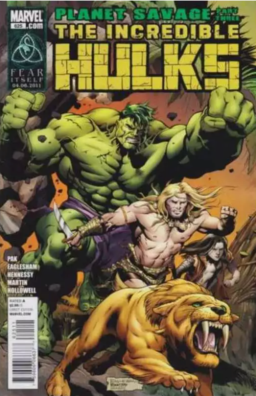 INCREDIBLE HULKS #625 2011 Hulk MARVEL COMICS   