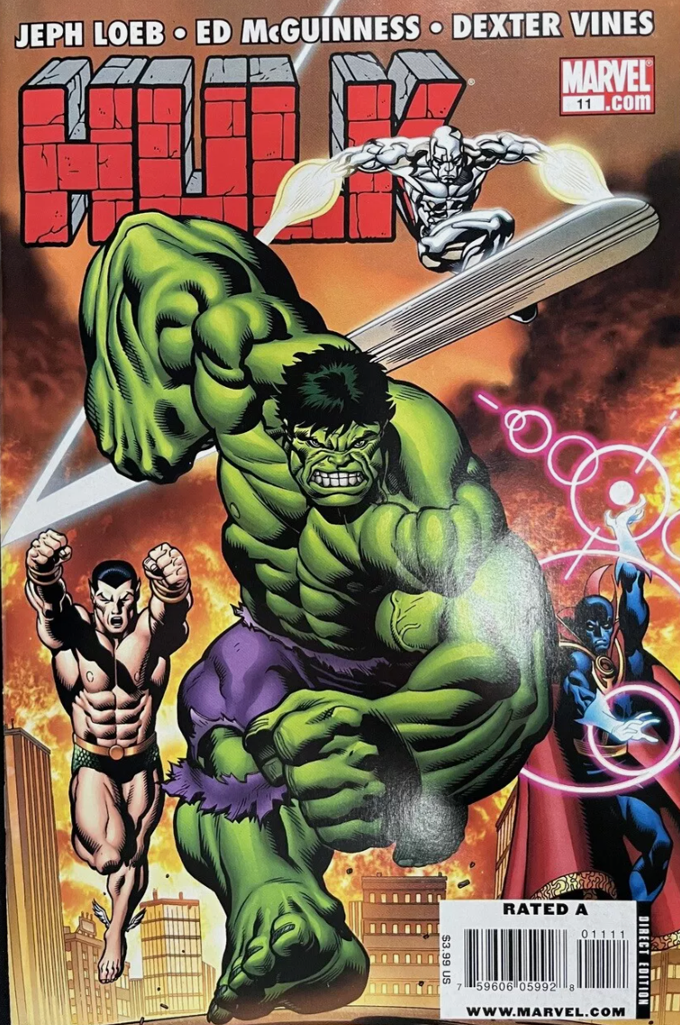 HULK #11 GREEN HULK 2009 Hulk MARVEL COMICS   