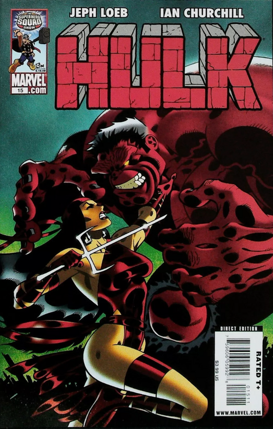 HULK #15 (1ST CAMEO APP RED SHE-HULK) 2009 Hulk MARVEL COMICS   