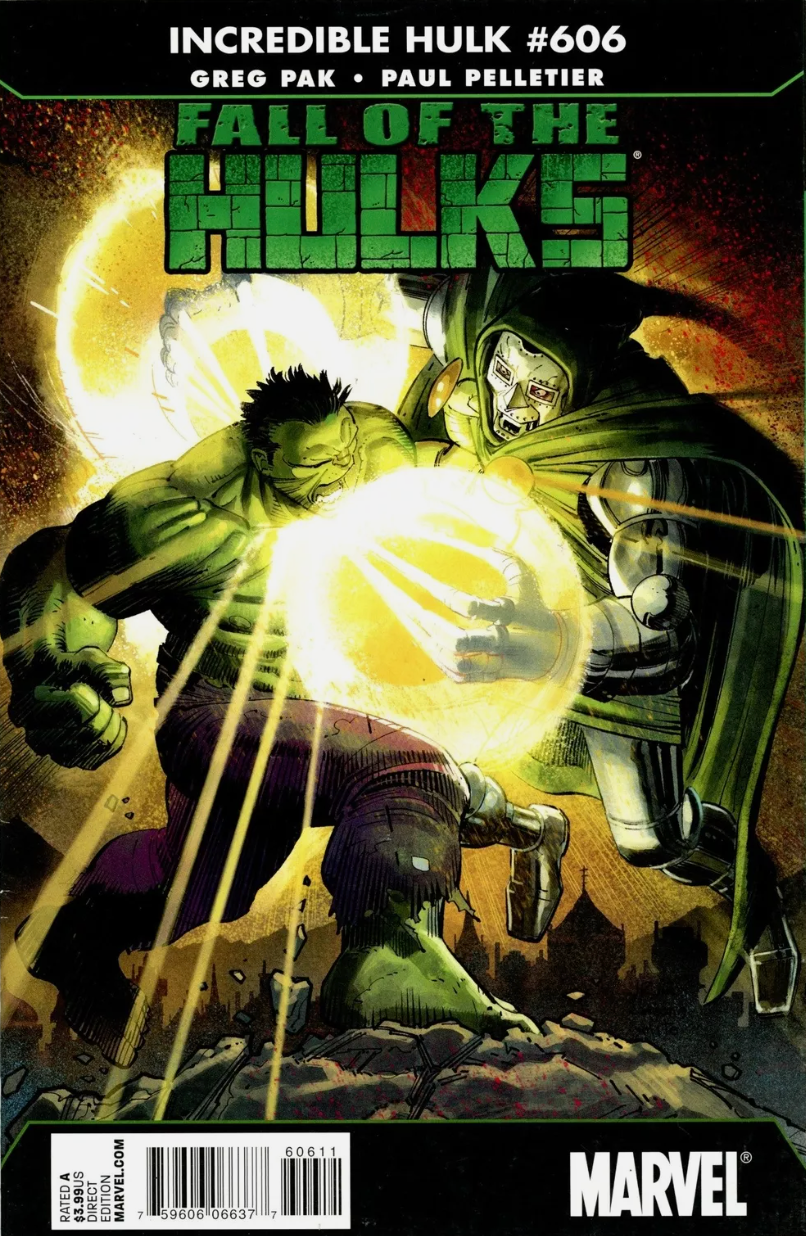 INCREDIBLE HULK #606 2010 Hulk MARVEL COMICS   