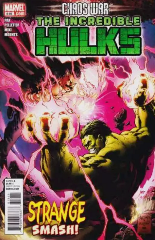 INCREDIBLE HULKS #619 2010 Hulk MARVEL COMICS   