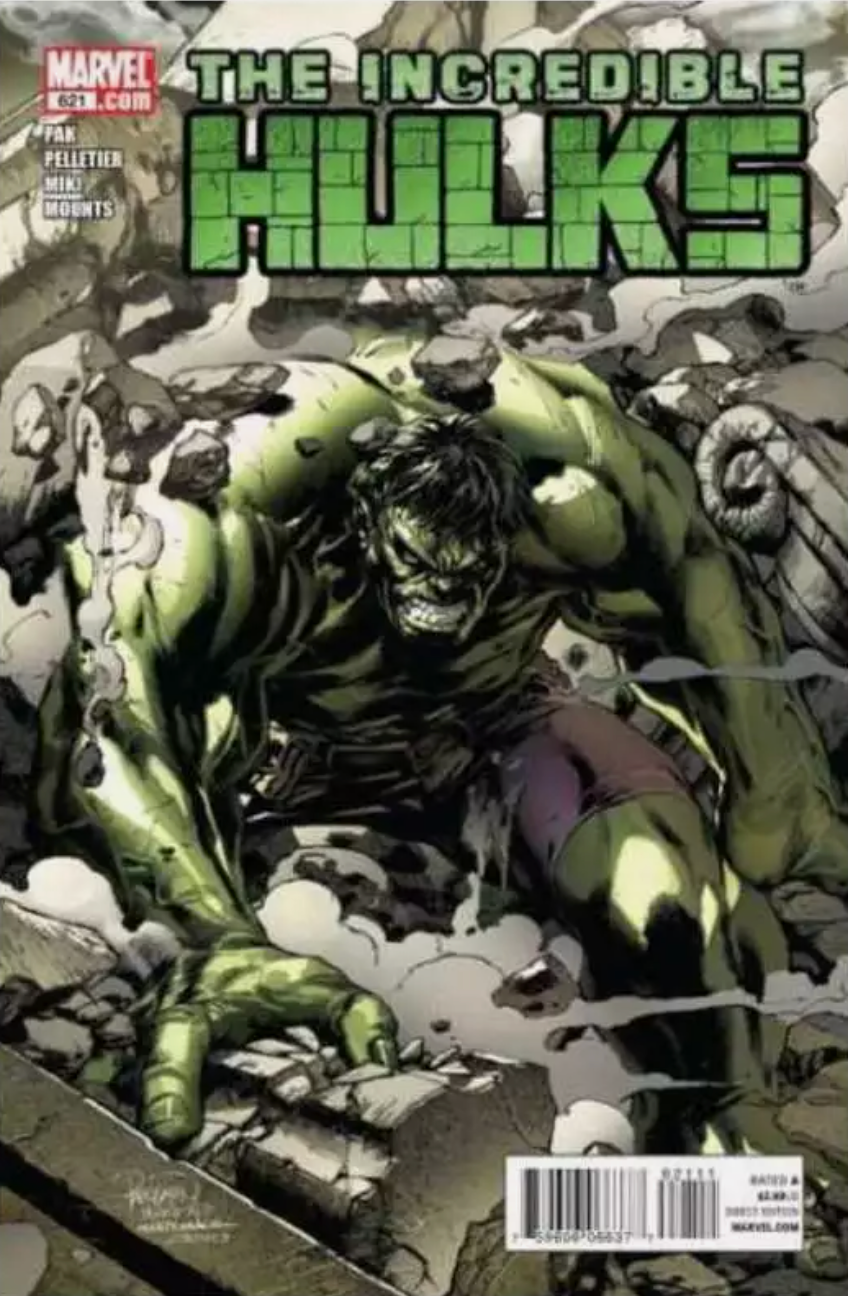 INCREDIBLE HULKS #621 2010 Hulk MARVEL COMICS   