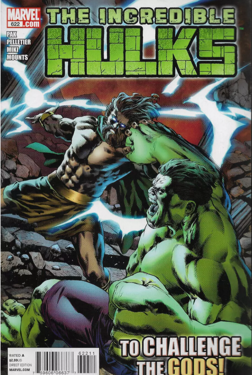 INCREDIBLE HULKS #622 2010 Hulk MARVEL COMICS   