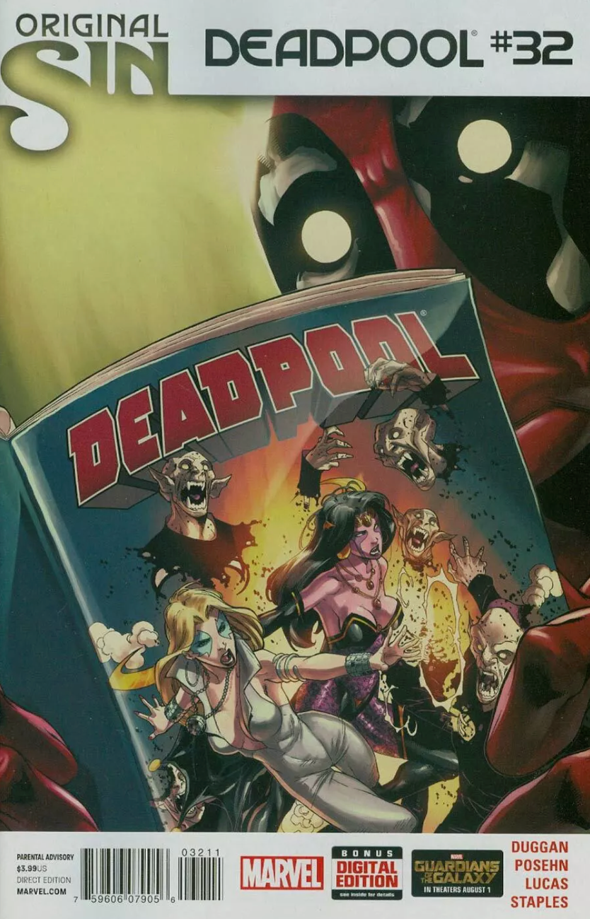 DEADPOOL #32 2014  MARVEL COMICS   