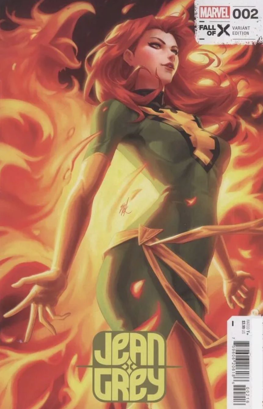 JEAN GREY #2 (OF 4) EJIKURE 1:25 VARIANT 2023 Jean Grey MARVEL PRH   