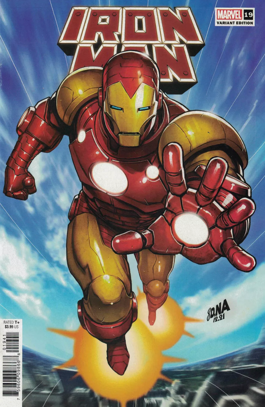 IRON MAN #19 NAKAYAMA 1:25 VARIANT 2022 Iron Man MARVEL PRH   