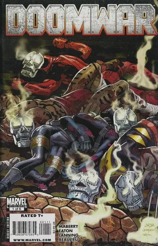 DOOMWAR #1 2010 Doctor Doom MARVEL COMICS   