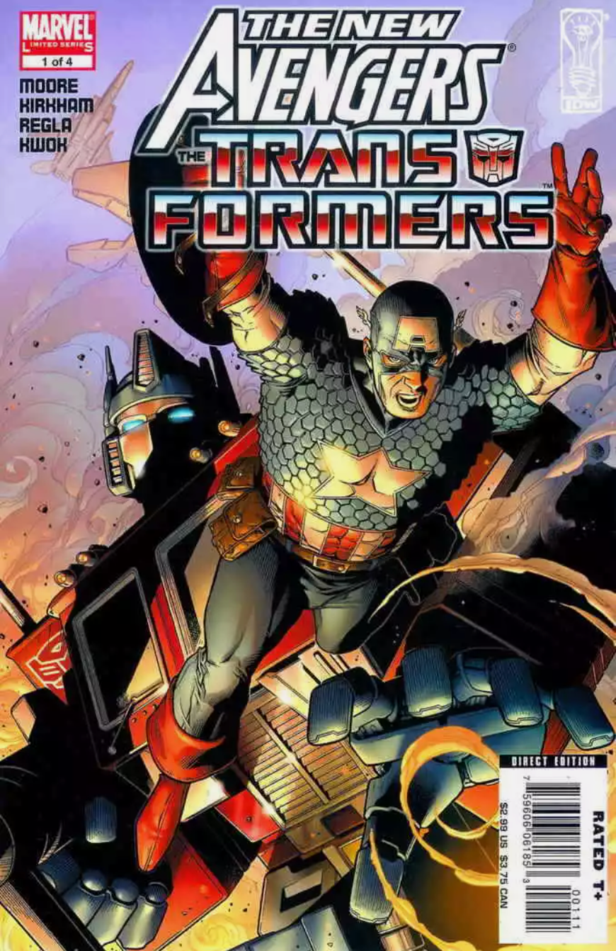 NEW AVENGERS TRANSFORMERS #1 (OF 4) 2007 New Avengers MARVEL COMICS   