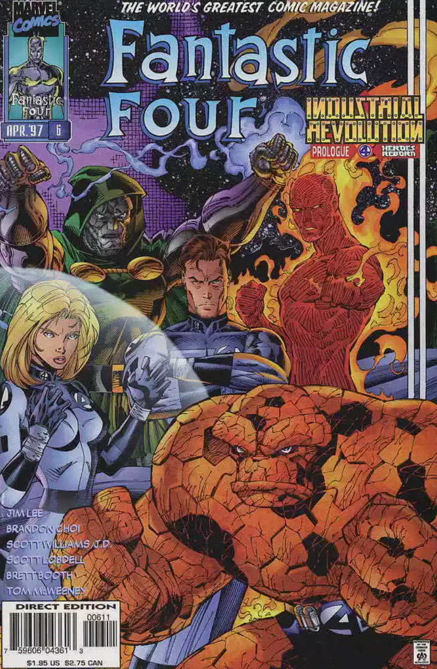 FANTASTIC FOUR #6 1997 Fantastic Four MARVEL COMICS   