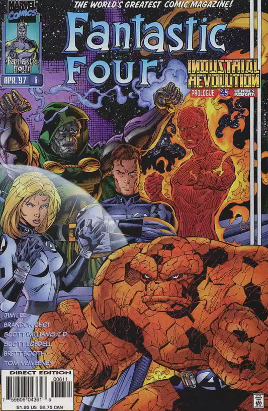 FANTASTIC FOUR #6 1997 Fantastic Four MARVEL COMICS   