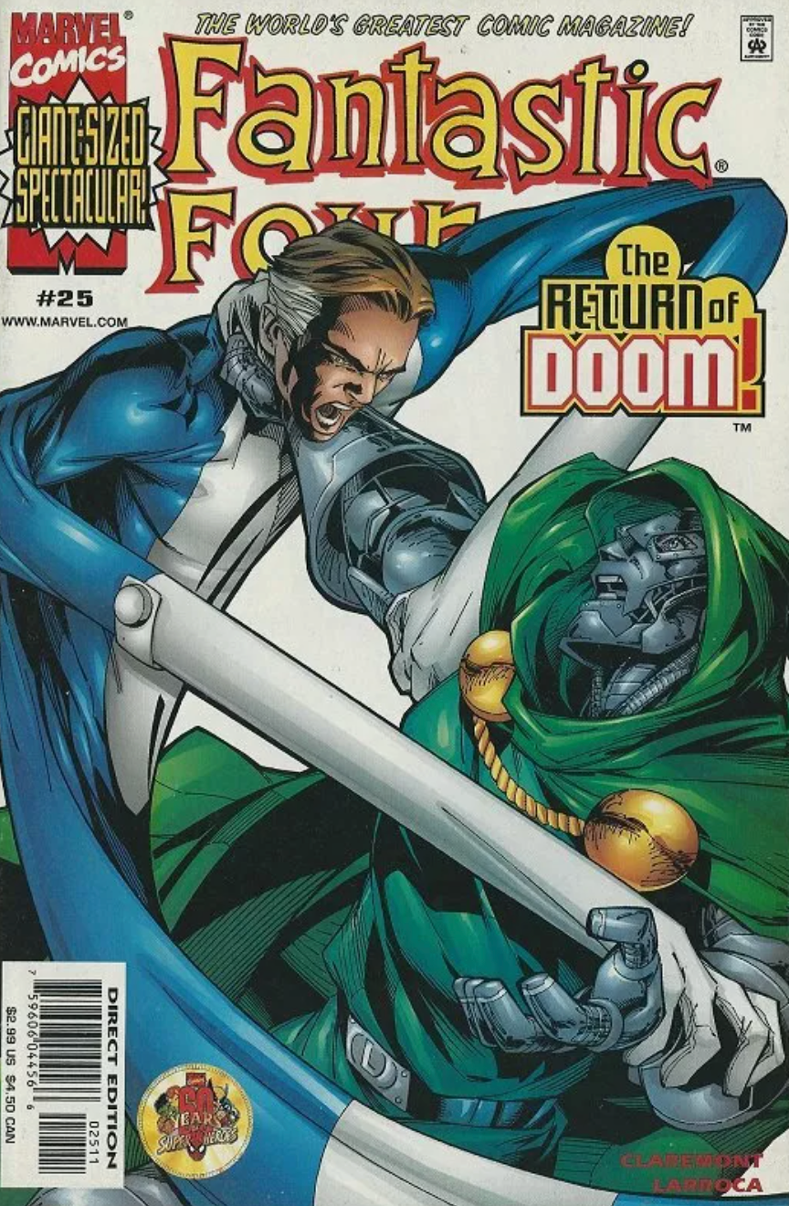 FANTASTIC FOUR #25 RETURN OF DOOM 2000 Fantastic Four MARVEL COMICS   