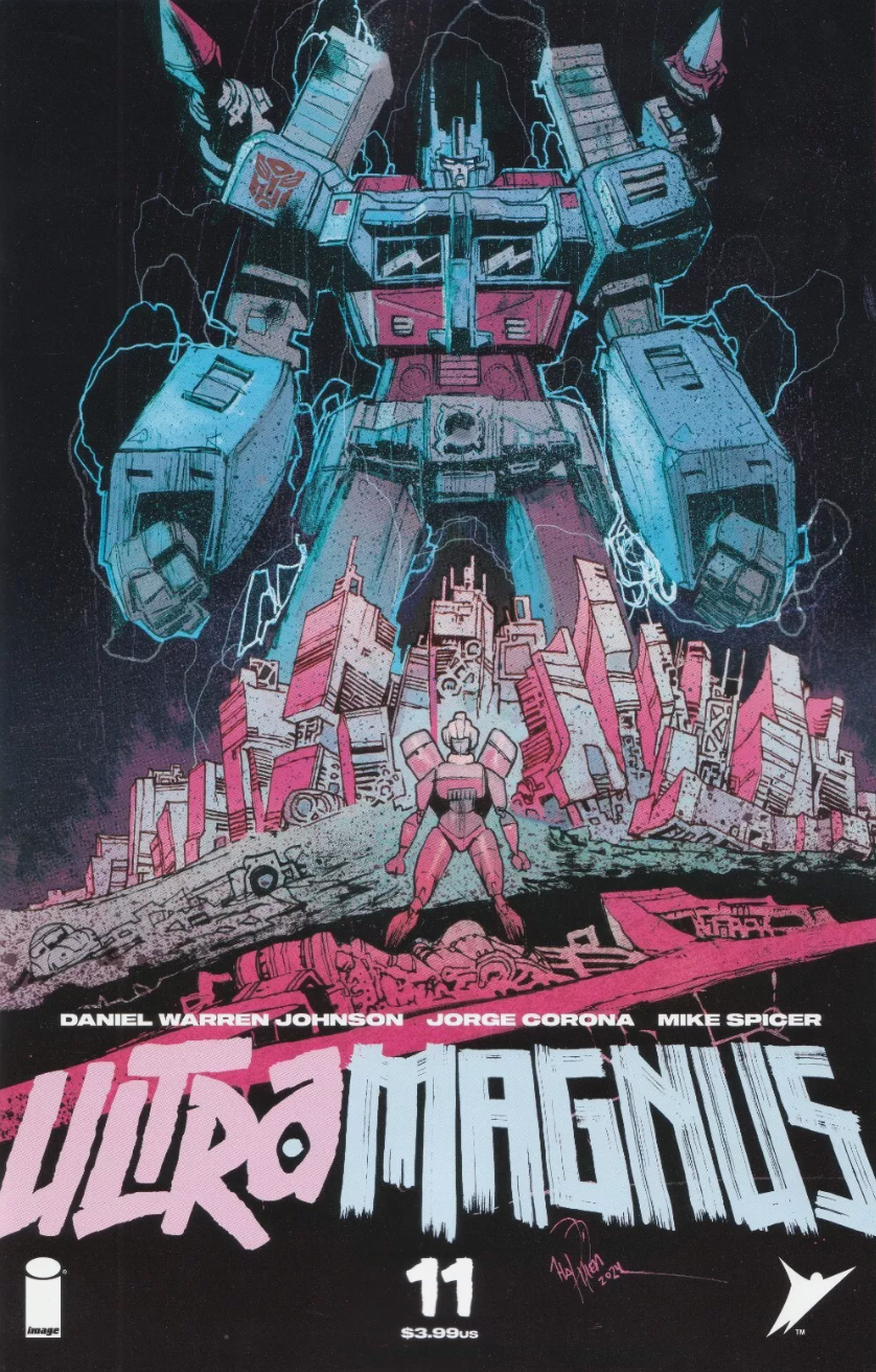 TRANSFORMERS #11 JAMES HARREN SURPRISE ONE PER STORE ULTRAMEGA HOMAGE VARIANT 2024 Transformers IMAGE COMICS   