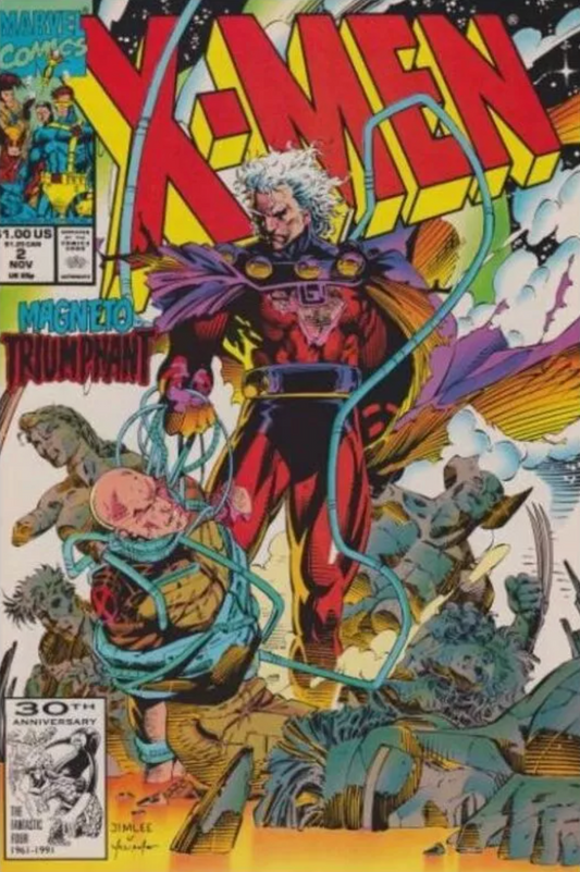 X-MEN #2 JIM LEE 1991 X-Men MARVEL COMICS   