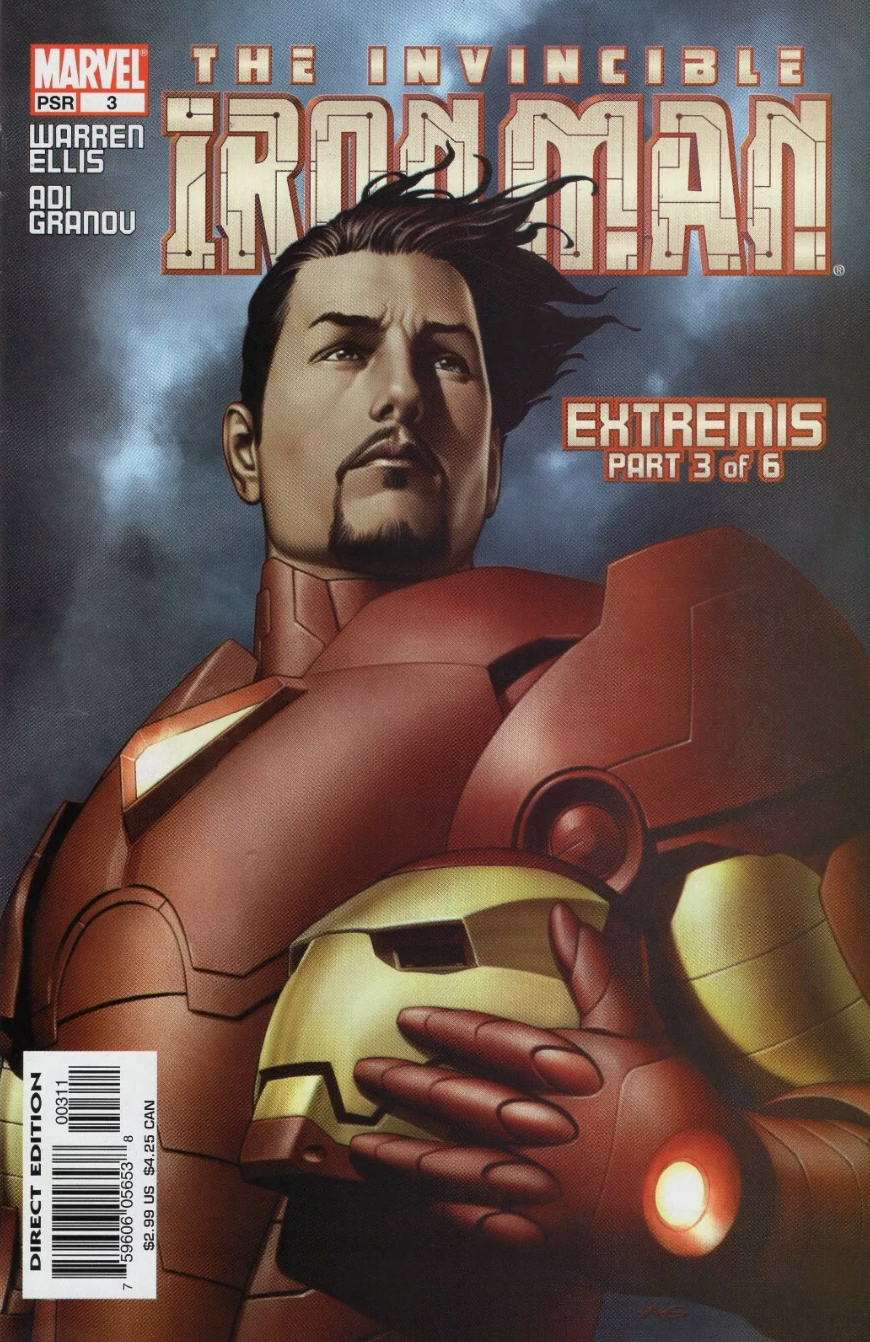 IRON MAN #3 2005 ADI GRANOV Iron Man MARVEL COMICS   