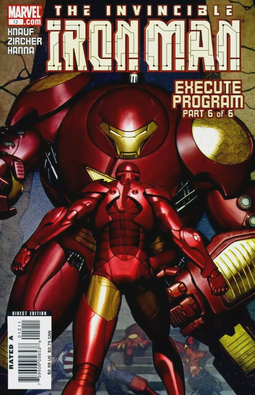 IRON MAN #12 2006 ADI GRANOV Iron Man MARVEL COMICS   