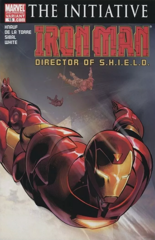 IRON MAN #15 2ND PRINT VARIANT 2007 Iron Man MARVEL COMICS   