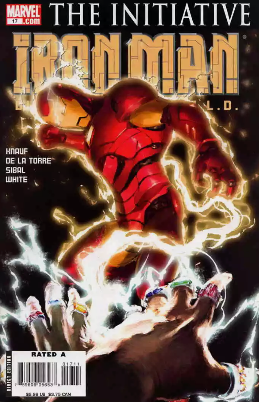 IRON MAN #17 2007 Iron Man MARVEL COMICS   