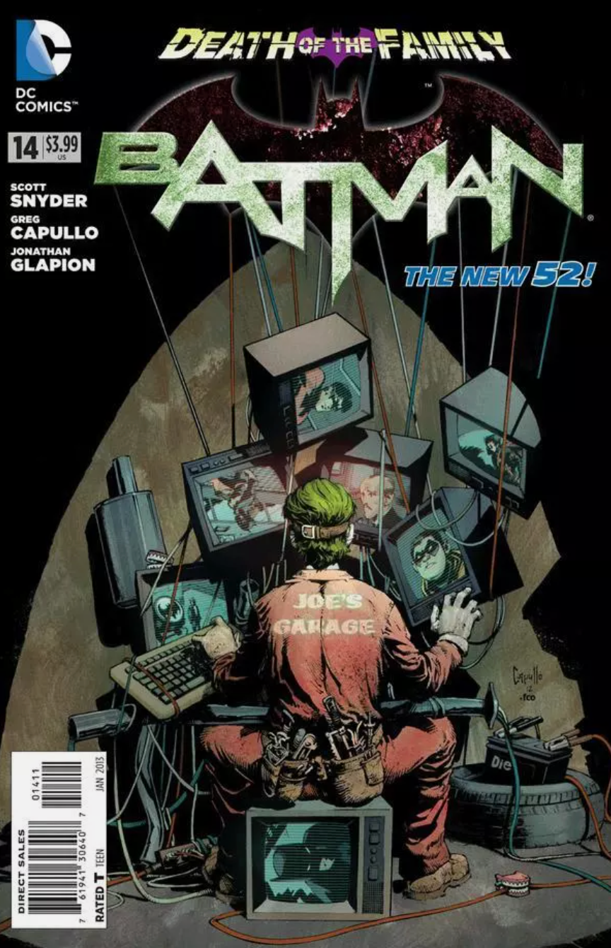 BATMAN #14 DEATH OF THE FAMILY 2012 Batman DC COMICS   