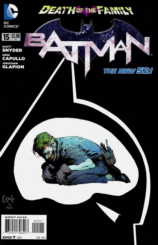 BATMAN #15 DEATH OF THE FAMILY 2012 Batman DC COMICS   