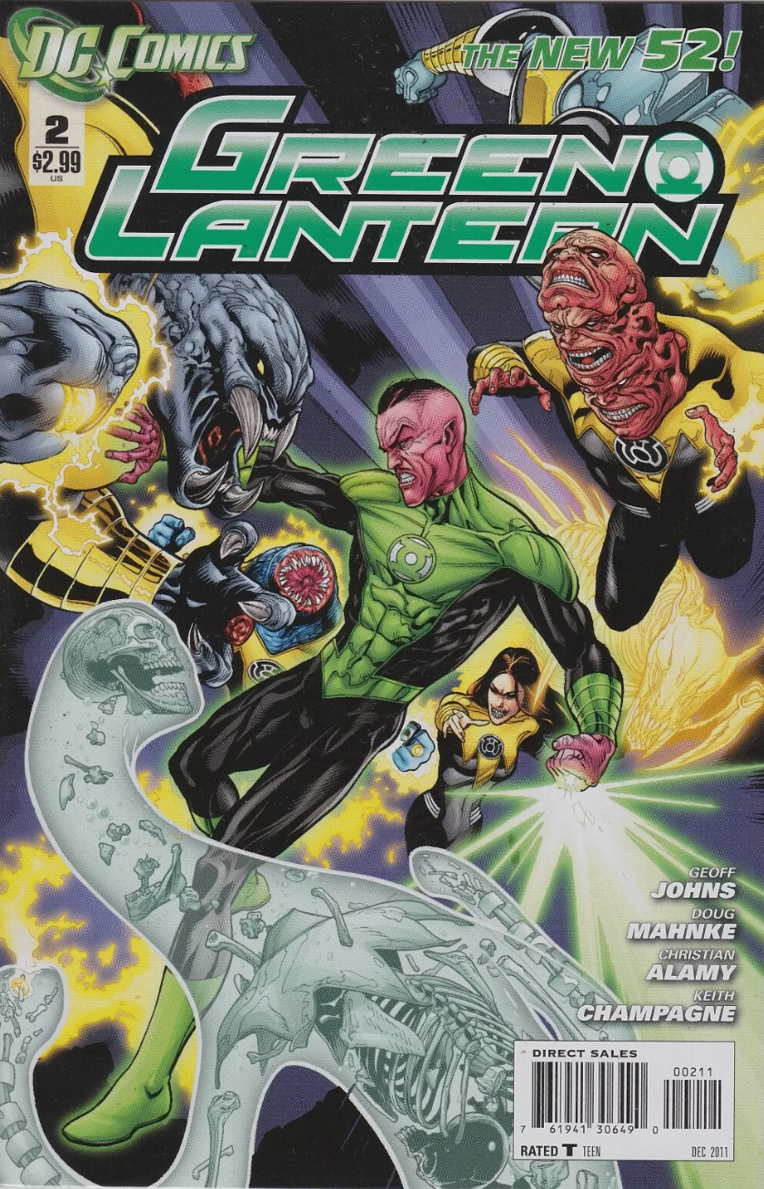 GREEN LANTERN #2 2011 Green Lantern DC COMICS   