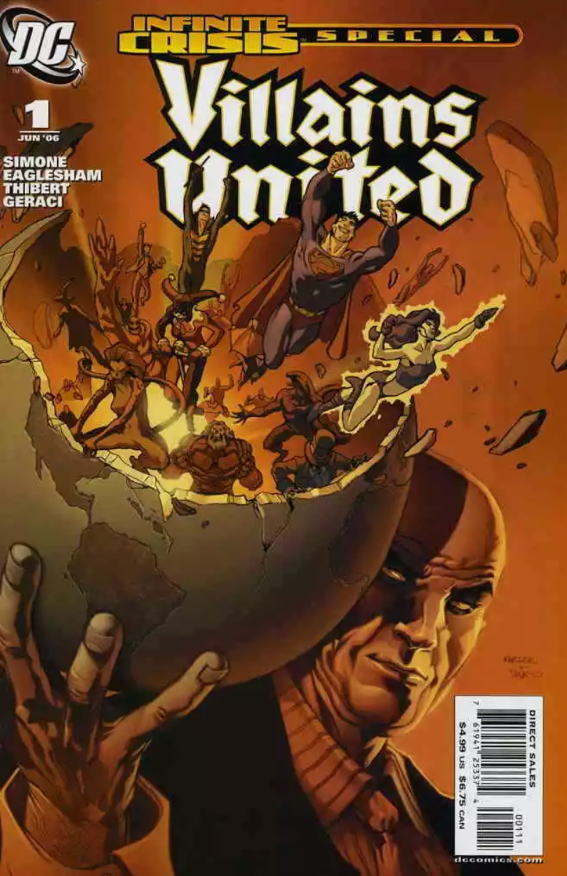 VILLAINS UNITED INFINITE CRISIS SPECIAL 2006 Vilains United DC COMICS   