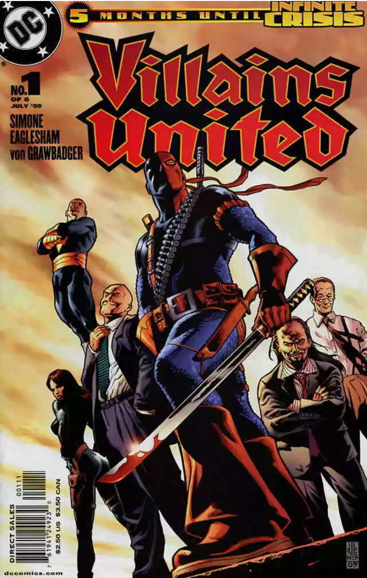 VILLAINS UNITED #1 (OF 6) 2005 Vilains United DC COMICS   