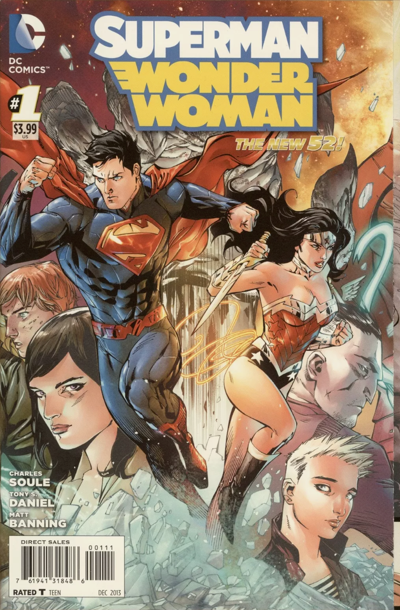 SUPERMAN WONDER WOMAN #1 2013 Superman DC COMICS