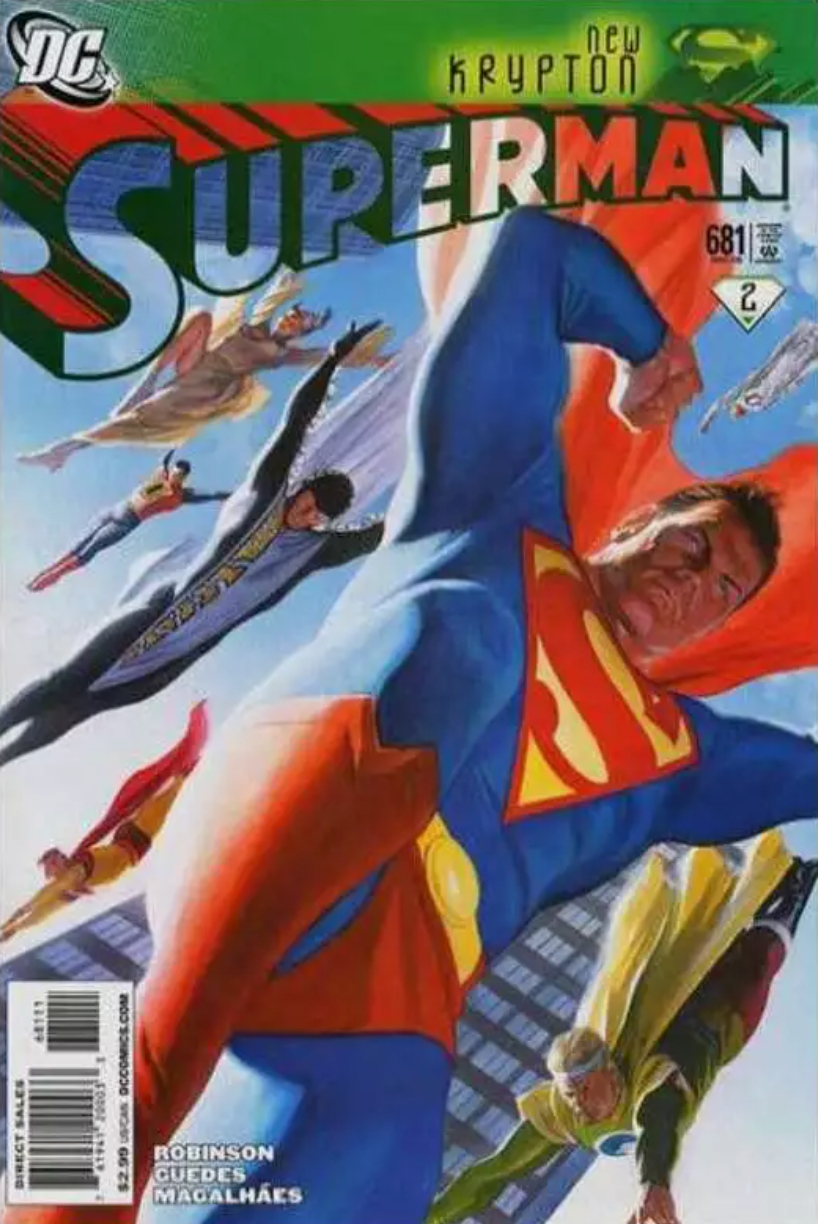 SUPERMAN #681 2008 ALEX ROSS Superman DC COMICS