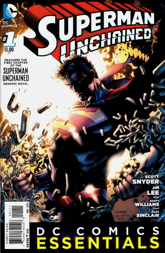 DC COMICS ESSENTIALS SUPERMAN UNCHAINED #1 2016 Superman DC COMICS