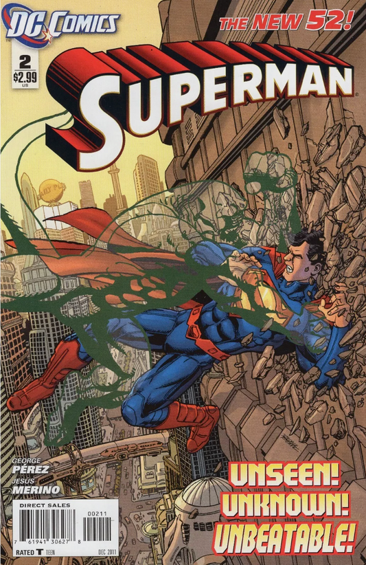 SUPERMAN #2 2011 Superman DC COMICS