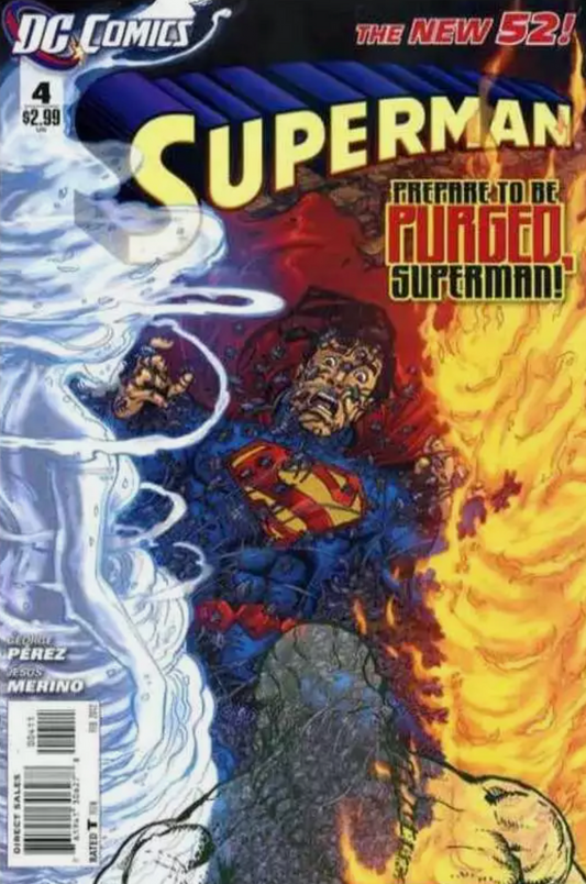 SUPERMAN #4 2011 Superman DC COMICS